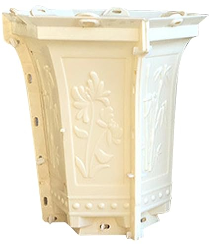 Didiseaon Mold for Crafts Treasure Bowl Mold DIY Craft Mold Succulent Planter Concrete Mold Desktop Decor Mold Birthday Decoration for Girl Epoxy Mold for DIY Crafts Storage Box Plastic Vase