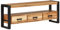 GuyAna TV-Schrank 120x30x45 cm Massivholz Akazie Fernsehschrank Tv Board Lowboard