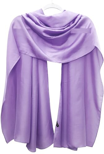 GFM® Women's Silky Texture Wedding Ladies Scarf Shawl - for Evening Wedding Bridesmaids (SLK100)