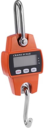 STOBOK Mini tragbare digitale waage Kleine kran Mini kran waage 300kg Miniatur-Digitalwaage Mini-Digitalwaage elektronische Waage LCD- Flüssigkristall Elektronische Kranwaage
