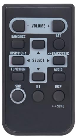 QXA3196 Replace Remote Control fit for Pioneer Car Audio Car Stereo DEH-1200MP QXE1047 CXC8885 CXE3669 QXA3196 MVH-171UB DXT-2569UI DEH-150MP DEH-15MP