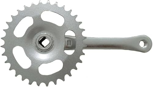 Plato de bicicleta, plato ancho estrecho, plato de bicicleta, velocidad de bielas, juego de bielas, bielas de bicicleta, bielas de una sola velocidad, bicicleta MTB, plato de manivela de 165 mm, plato