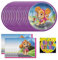 Amscan Paw Patrol – Skye Teller und Getränke-Servietten, 17,8 cm, offizielles Lizenzprodukt, inklusive Happy Birthday-Knopf, 3 Stück, Partyzubehör für Wüste, Kuchen und mehr