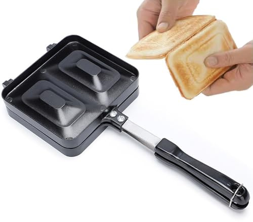 TAMUME Machine à sandwich portable pour des bouchées parfaitement scellées et coupées en deux