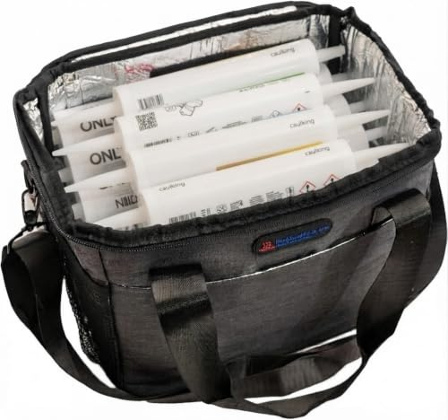 Heated Insulated Food Delivery Bag, XL Pizza Delivery Bags for Hot and Cold Food, Commercial Reusable Warming Bag, Large Capacity, Black