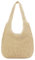Strandtasche Strohtasche Tote Bag Für Damen, Sommer Stroh Handtasche Umhängetasche Korbtasche Groß Schultertasche Tragetasche, Boho Gehäkelte Shopper Tasche Für Reisen Einkaufen Urlaub(Stil H)