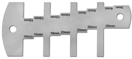 Edelstahl Fräser Tiefenmesser Höhenmessung Für Holzbearbeitung 3–26 Mm Multifunktionale Edelstahl Höhe