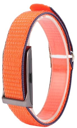 Wakects Intelligentes Gesundheitsarmband, Fitness-Tracker mit Herzfrequenzmesser und Schlaf-Tracker, 10 M Wasserdicht, 40 Tage Standby-Zeit für Sport, Outdoor-Aktivitäten, Schlafen (ORANGE)