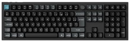 Born To Vape presente Clavier Keychron Q6 Ultra 8K - Clavier Mécanique Gaming Noir et son sticker BTV exclusif collectionnable