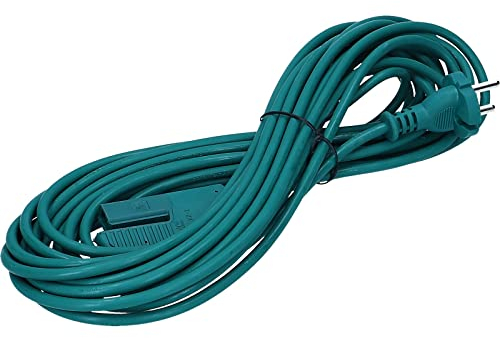 LUTH Premium Profi Parts Anschlusskabel kompatibel mit Vorwerk Kobold 135 136 für Handstaubsauger Stielstaubsauger mit Eurostecker 10m