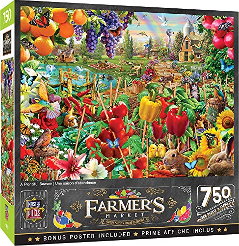 Master Pieces Puzzle 750 Teile - A Plentiful Season