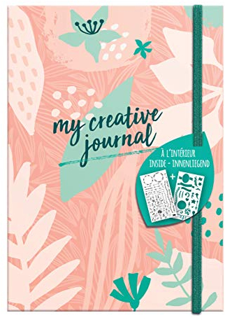Clairefontaine 97403C Heft My Creative Journal DIN A5, 208 Seiten, Dot Lineatur, 90g/qm, 1 Stück, Sweety