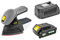 Ponceuse delta 140 x 140 x 100 mm sans fil KIT XF-DELTA - 18 V 1,5 Ah avec chargeur