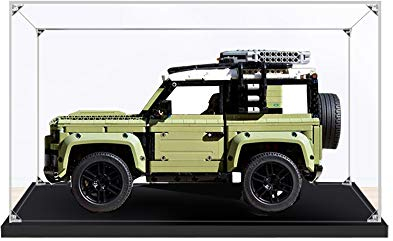 ZHLY Vitrine Schaukasten Für Lego Land Rover Defender Display Case Acryl Schaukasten für Lego 42110 (Nicht Enthalten Building Modell)