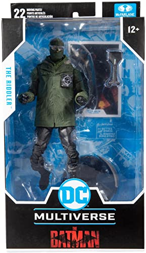 McFarlane Multiverse Actionfigur Riddler (Batman Movie) 18 cm, 15077, Mehrfarbig