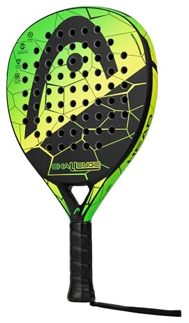 HEAD Unisex-Adult Challenge YE GR Padelschläger, Schwarz, One Size