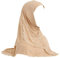 JDYaoYing Muslimischer Hijab-Kopfschal für Damen, Spitze, islamischer Turban-Schal, Schal, beige, Einheitsgröße