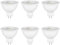 Caldarax Lampadine LED GU5.3 5W, Equivalenti a 50W Alogene, Luce Freddo 6000K, 500 Lumen, MR16 LED Faretti, Angolo del Fascio di 120°, AC/DC 12V, Non Dimmerabile, 6 Pezzi