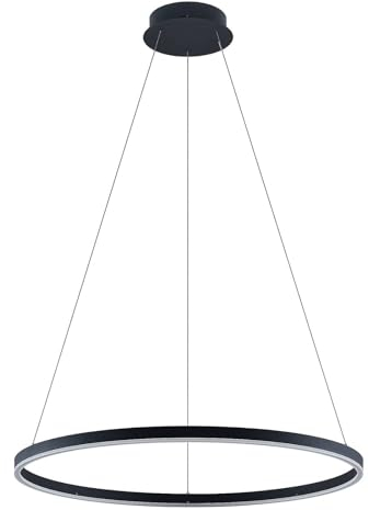 Arcchio LED Albiona (Modern) in Schwarz aus Metall (1 flammig,) Küchenleuchte