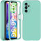 BESINPO Für Samsung A14 Hülle,für Galaxy A14 Hülle, 360 Grad Rundumschutz Case mit Integriertem Displayschutz Robust Outdoor Bumper Silikon Schutzhülle Handyhülle für Samsung A14 4G/5G (Grün)
