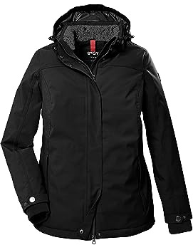 STOY Damen Stw 9 Wmn Jckt Funktionsjacke mit abzippbarer Kapuze - Große Größen