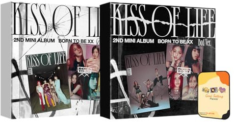 KISS OF LIFE Album - Born to be XX Random Ver.+Pre Order Benefits+BolsVos Exclusive K-POP Inspired Digital Planner, Sticker Pack for Social Media