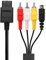 Y.D.F N64 RCA + S Video Cable (2 in 1), 5.9 Feet, For N64, NGC, SNES, SFC