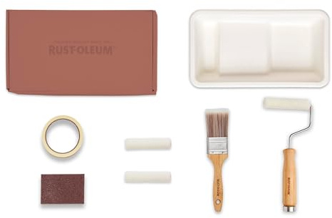 Rust-Oleum Ready to Roll - Eco Paint Kit (Small) - Kitchen Cupboard Satin Fiery Shades