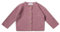 Stellou & friends Cardigan per neonati e bambini con bottoni effetto legno, abbigliamento di alta qualità in 100% cotone, perfetto per autunno e inverno, certificato Oeko-TEX, Erica rosa, 62/68 cm