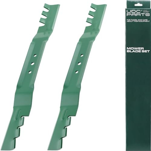 UDC Parts 22 Inch Recycler Lawn Mower Blades for Toro 131-4547-03/2 Pack Gator Mulching Blades/Replaces OEM no. 108-9764-03 104-8697-03 131-4546-03 20339 20378 21465 20332 20018 20074 20331 20333