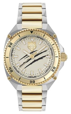 Plein Sport Herren Uhr Analog Quarz Thunder Force PS8BA0824 Edelstahl