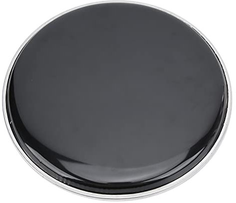 Bassdrum-Fell, 10-Zoll-Trommelfell aus Schwarzem Nylon, Snare-Drum-Fell Zur Kontrolle des Sustain- und Tighten-Sounds, Obertonkontrolle, Percussion-Drum-Fell-Set für Alle