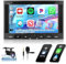 Hikity 2G+64G Android 13 Autoradio per Peugeot 3008 5008 Partner Citroen Berlingo 2010-2016 con Wireless Carplay Android Auto 7'' Car Radio Stereo con GPS Navi WiFi DSP FM RDS Bluetooth Telecamera