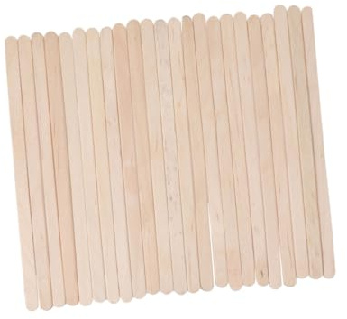 PAMINGONO 100stücke Wachsspatel Aus Holz Einweg-haarwachs-sticks Zum Auftragen Von Wachs Für Professionelle Salon-anwendung Oder Heimgebrauch Geeignet Für Heißwachs Und Streifenwachs