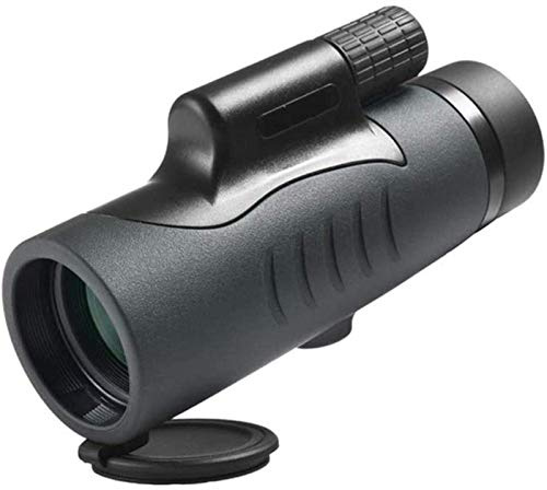 Jumelles Haute Puissance, télescope monoculaire 10x42, monoculaire Compact Haut de Gamme avec lentille à Prisme BAK4 Portable, monoculaire avec Adaptateur pour Smartphone et trépied pour l'observatio