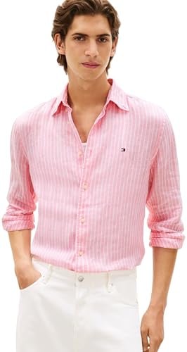 Tommy Hilfiger Linen Bengal Stripe RF Shirt
