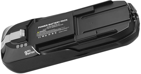 Hauteook 32.4V Li-Ionen-Batterie für Rowenta X-Force Flex 15.60 Serie Staubsauger Kompatibel mit Rowenta ZR0097, RH99F1WO / 4Q0, RH9958WA, RH99A9WO Staubsauger etc. Ersatz für Original