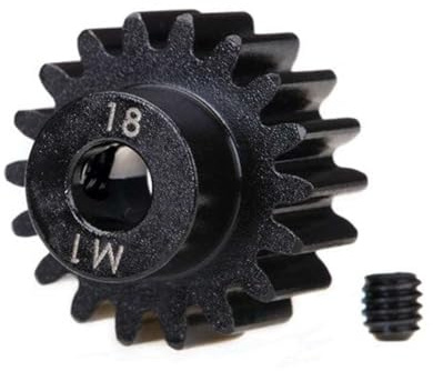 Traxxas Zahnrad, 18-T Ritzel (1.0 Modul) 5mm Welle extra-hart