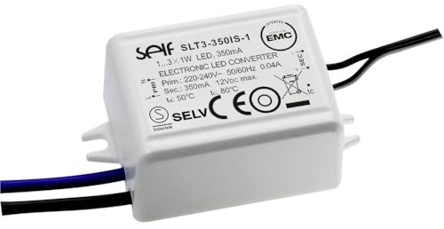 Self Electronics SLT3-350IS-1 LED Treiber Konstantstrom 3.15W 350mA 3.0-9.0V / DC Möbel Zulassung