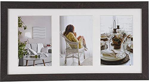 Henzo Modern Gallery Gallerierahmen, Holz, dunkelbraun, 20x40 cm