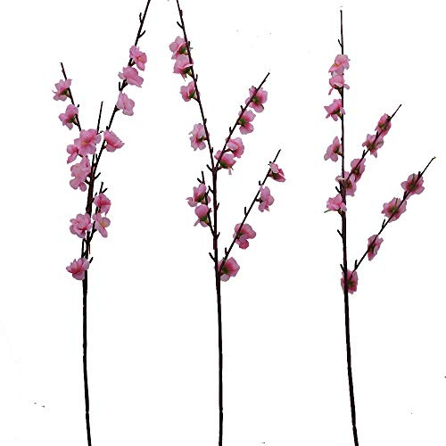 Decorazioni pasquali Ramo Fiori pesco per Albero di Pasqua 65cm 3pz arredo casa