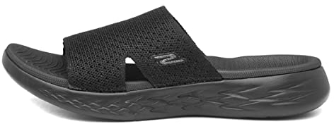 Skechers Damen-Slide-Sandale On-the-go 600 Stretch Knit