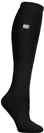 HEAT HOLDERS LITE - Ladies Thin Extra Long Knee High Warm Thermal Socks in Funky Quirky Patterns for Winter