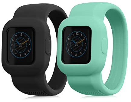 kwmobile Armband S kompatibel mit Garmin Vivofit jr. 3-2X Fitnesstracker Sportarmband aus TPU und Silikon