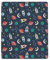 Rocket Clipart Space Ship Mauspad, 17,8 x 22,9 cm, waschbar, rutschfestes Gummi-Mauspad, Desktop-Notebook-Zubehör