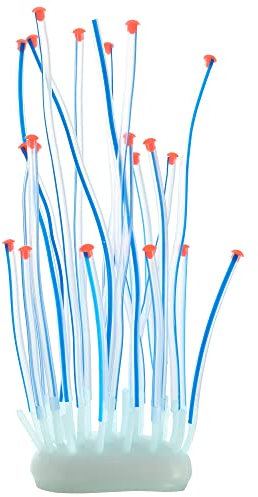 VOCOSTE Aquarium Simulation Corail Mer Oursins, Silicone Décoration Bleu