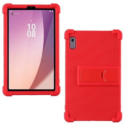 ORANXIN Case for Lenovo Tab M9 HD 2023 - Soft Silicone Stand Function Shockproof Rubber Shell Protective Cover for Lenovo Tab M9 HD TB-310FU/XU 9 Inch Tablet 2023