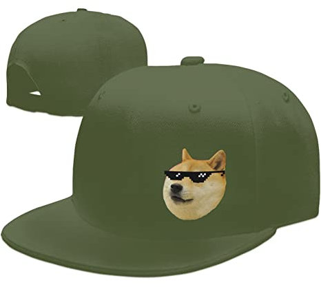803 Baseballmütze Herr Doge Meme Hund Unisex Mütze Mit Schweißband Snapback Mütze Damen Freizeit Mütze, Für Draußen, Frauen, Mädchen
