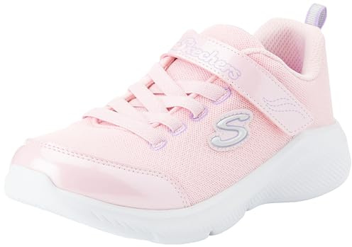 Skechers Skechers Girls, Sneaker, Light Pink Sparkle Mesh/Lavender Trim, 27 EU