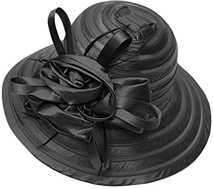 SRZYMJ Herren Sonnenhut Damen Zum Falten Fischerhut Für Sightseeing Bandana Cap Sonnenhut XL Fischerhüte Strohhut Herren Sommer Schwarz Einheitsgröße